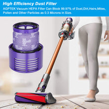 Load image into Gallery viewer, 2 Packs Vacuum Filter Replacement for Dyson V10 Cyclone Series V10 Absolute V10 Animal V10 Total Clean SV12