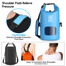 Load image into Gallery viewer, 15L Waterproof Lightweight Dry Bag Rafting Boating Camping Hiking Blue