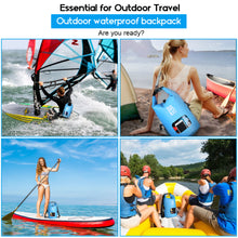 Load image into Gallery viewer, 15L Waterproof Lightweight Dry Bag Rafting Boating Camping Hiking Blue