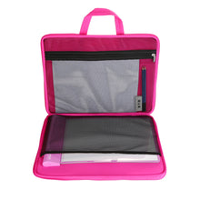 Load image into Gallery viewer, Laptop Sleeve, IMAGE 14 Inch Laptop Sleeve Travel Storage Case Pouch Cover with Pockets, Protective Sleeve Case for A4 Tracing Pad, Computer Notebook, Ultrabook and Macbook Air (Pink)