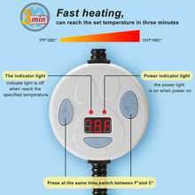 Load image into Gallery viewer, 24in Pet Heating Pad Electric Blanket Waterproof Mat Mattress Washable Cover Dog Catr