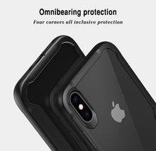 Load image into Gallery viewer, For iPhone XS OR XS MAX Hybrid Bumper Shockproof Case Cover Case Clear Bumper Protective Cover