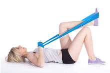 Load image into Gallery viewer, Professional Latex Resistance Bands For Upper Body, Lower Body, and Core Exercise, Physical Therapy, Lower Pilates, At-Home Workouts Blue