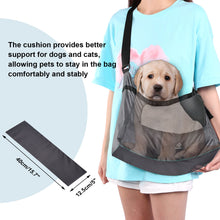 Load image into Gallery viewer, Pet Dog Sling Carrier Cats Travel Bag with Storage Pouch Walking Hiking Biking