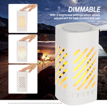 Load image into Gallery viewer, LED Smart Touch Night Lights White Bluetooth Speaker Camping Lamp Rechargeable