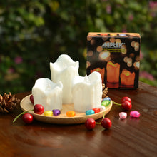 Load image into Gallery viewer, LED Candles Battery Operated Flameless smokeless 3 PCS/set Wax Dripped Exterior design Premium Votive Candles for Wedding/Party Decorations cool white