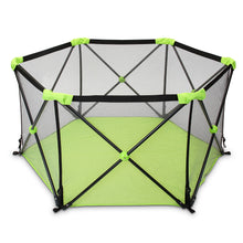 Load image into Gallery viewer, Baby Safe Playpen Portable Play Yard Infants Play Fence Foldable Toddler Fence