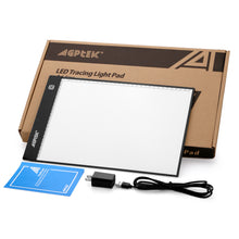 Load image into Gallery viewer, A4 Size LED Artcraft Tracing Light Pad Box Tatoo Aniamtion Sketching Designing Stencilling