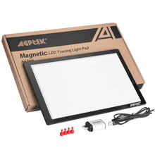 Load image into Gallery viewer, Magnetic LED Artcraft Tracing Light Pad A4 size Lightbox Tatoo Pad Sketching Designing