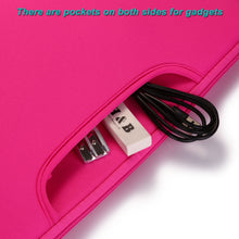 Load image into Gallery viewer, Laptop Sleeve, IMAGE 14 Inch Laptop Sleeve Travel Storage Case Pouch Cover with Pockets, Protective Sleeve Case for A4 Tracing Pad, Computer Notebook, Ultrabook and Macbook Air (Pink)
