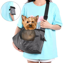 Load image into Gallery viewer, Pet Dog Sling Carrier Cats Travel Bag with Storage Pouch Walking Hiking Biking