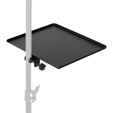 Load image into Gallery viewer, 7.9*8.6in Microphone Stand Tray Clamp-on Rack Shelf Holder for Music Sheet