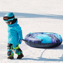Load image into Gallery viewer, CAMULAND 47-Inch Snow Tube for Sledding Heavy Duty with Oxford Cloth and a Digging Rope, Inflatable Snow Tube for Adults, Great for Winter Outdoor Sports
