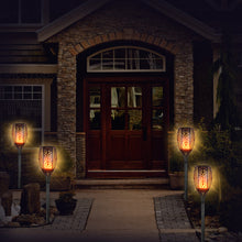 Load image into Gallery viewer, 2pcs Solar torches Lights, Landscape Lighting Waterproof LED Flickering Dancing Flames , solar powered for Outdoor Decorations Garden Patio Backyard Pathway Dusk to Dawn Auto On/Off