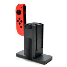 Load image into Gallery viewer, Agptek 4-in-1 Nintendo Switch Joy-Cons Charging Station, Professional Charging Dock and Store Stand with LED indicator, Charge Up to 4 Joy-Cons, 1.2M TYPE-C USB Cable included, Gray