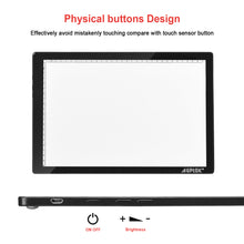 Load image into Gallery viewer, Magnetic LED Artcraft Tracing Light Pad A4 size Lightbox Tatoo Pad Sketching Designing