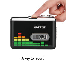 Load image into Gallery viewer, Portable Cassette Audio Music Player Tape-To-MP3 Converter Cassette Recorder