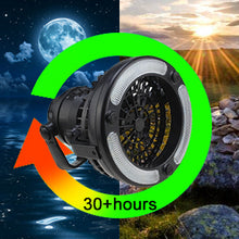 Load image into Gallery viewer, 2-in-1 18 LED Camping Light and Ceiling Fan Outdoor Hiking Flashlight