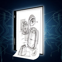 Load image into Gallery viewer, A4 Size LED Artcraft Tracing Light Pad Box Tatoo Aniamtion Sketching Designing Stencilling