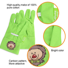 Load image into Gallery viewer, Fitnate® Green Kids Garden Tools Set,6 PCS Garden Tools Including Watering Can, Shovel, Rake, Fork, Children Gardening Gloves  And Garden Tote Bag, All In One Set
