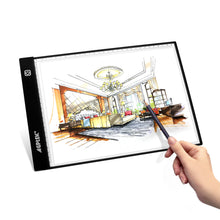 Load image into Gallery viewer, A4 Size LED Artcraft Tracing Light Pad Box Tatoo Aniamtion Sketching Designing Stencilling
