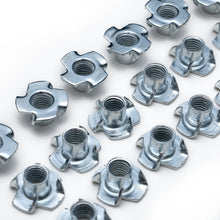 Load image into Gallery viewer, Bolts&T-nuts for Climbing holds 40 sets Climbing holds Installation Hardware Galvanized Steel Allen Head Bolts with flat Washers and t-nuts