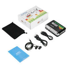 Load image into Gallery viewer, Portable Cassette Audio Music Player Tape-To-MP3 Converter Cassette Recorder