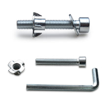 Load image into Gallery viewer, Bolts&T-nuts for Climbing holds 40 sets Climbing holds Installation Hardware Galvanized Steel Allen Head Bolts with flat Washers and t-nuts