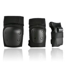 Load image into Gallery viewer, ODOLAND Knee and Elbow Waist Pads for Cycling, Skating, Mini Biking Riding   Adjustable Size Fits Children 6-14 Years Old