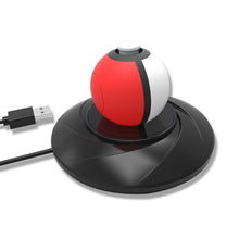 Load image into Gallery viewer, AGPtEK Desktop Charger for Nintendo Switch Poke Ball Plus Controller, Easy to Charge Stylish Design & Perfect Protection