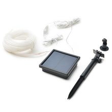 Load image into Gallery viewer, 13M 100LED Warm White Fairy String Rope Light Solar Power Controller Waterproof