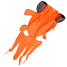 Load image into Gallery viewer, 3D Orange Goldfish Kite Frameless Soft Giant Parafoil Great for Outdoor Games and Activities