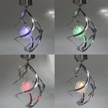 Load image into Gallery viewer, AGPtEK Solar Power LED Color Changing Wind Chime for Outdoor Garden Courtyard