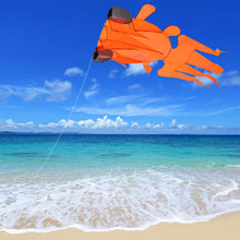 Load image into Gallery viewer, 3D Orange Goldfish Kite Frameless Soft Giant Parafoil Great for Outdoor Games and Activities