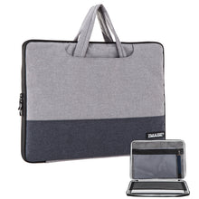 Load image into Gallery viewer, Laptop Sleeve, IMAGE 14 Inch Laptop Sleeve Travel Storage Case Pouch Cover with Pockets, Waterproof and Durable, Protective Sleeve Case for A4 Tracing Pad Coloring Board, Notebook, Ultrabook and Macbook Air (Black)