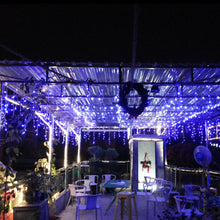 Load image into Gallery viewer, AGPtek 30Mx0.6M Linkable Fairy Curtain Lights Strings Connectable Lights 8 Lighting Modes