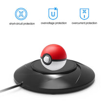 Load image into Gallery viewer, AGPtEK Desktop Charger for Nintendo Switch Poke Ball Plus Controller, Easy to Charge Stylish Design & Perfect Protection