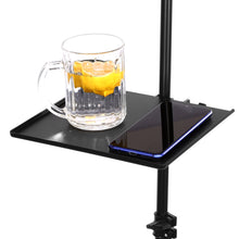 Load image into Gallery viewer, 7.9*8.6in Microphone Stand Tray Clamp-on Rack Shelf Holder for Music Sheet