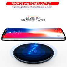 Load image into Gallery viewer, Qi Fast Wireless Charger Charging Pad For iPhone X 8 Plus & Galaxy S9 S8 Note 8