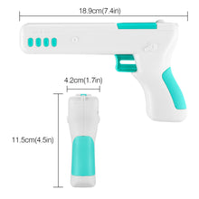 Load image into Gallery viewer, Blue Interactive Cat Toy Gun Cat Stick Toy with Ball & Feather