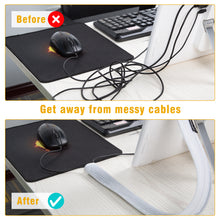 Load image into Gallery viewer, 6 Packs Cable Sleeve Wrap Cover Organization Management Zipper TV Computer Home Electronics