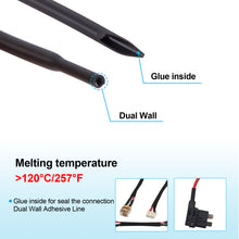 Load image into Gallery viewer, 98Ft Heat Shrink Tubing Roll Waterproof Insulation Sealing