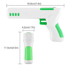 Load image into Gallery viewer, Green Interactive Cat Toy Gun Cat Stick Toy with Ball &amp; Feather

