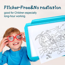 Load image into Gallery viewer, A4 Bule Led Tracing Light Pad Box Memory Function Drawing Sketching Animation