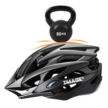 Load image into Gallery viewer, IMAGE Cycling Helmet for Road Racing, Adjustable Lightweight Breathable CPSC  Mountain Bicycle Helmet with 1 Detachable Visor 2 Inner Linings for Adult Youth Children Riding Matte Black