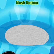 Load image into Gallery viewer, Inflatable Lounger Pool Float with a Rubber Handle and a Drink Holder, Soft, Durable and Portable Inflatable Pool Float Chair with Mesh Fabric for Adults and Kids (Blue)