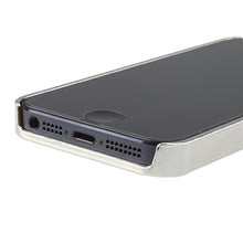 Load image into Gallery viewer, Silver Luxury Brushed Metal Aluminum Chrome Hard Case For iPhone 5