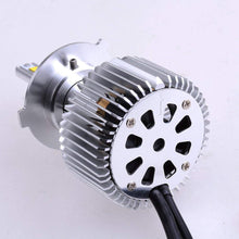 Load image into Gallery viewer, AGPtek 23000LM 6000k Philips Chip LED car Headlight Set 25W Bulbs H4