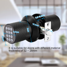 Load image into Gallery viewer, Keyless Smart Lock Digital Door Lock with Keypad & Spare Keys