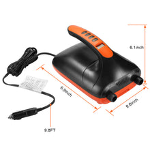 Load image into Gallery viewer, Digital Electric Air Pump Intelligent Dual Stage & Auto-Off Function for Paddle Boards Inflatable Boat Kayaks